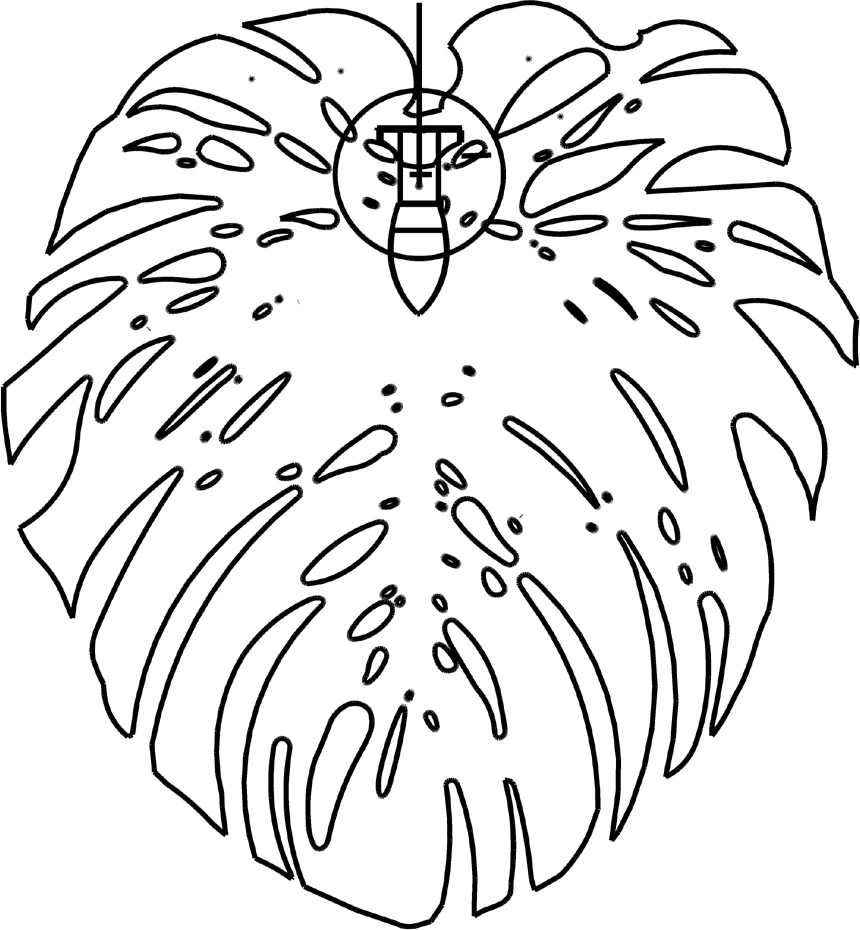 Dimensioned line drawing
