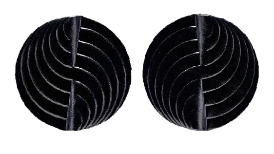 LARGE CIRCLE EARRING